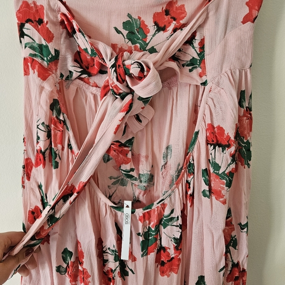 NWT ASOS swim floral strapless dress - Picture 5 of 8